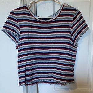 American Eagle medium ribbed crop top